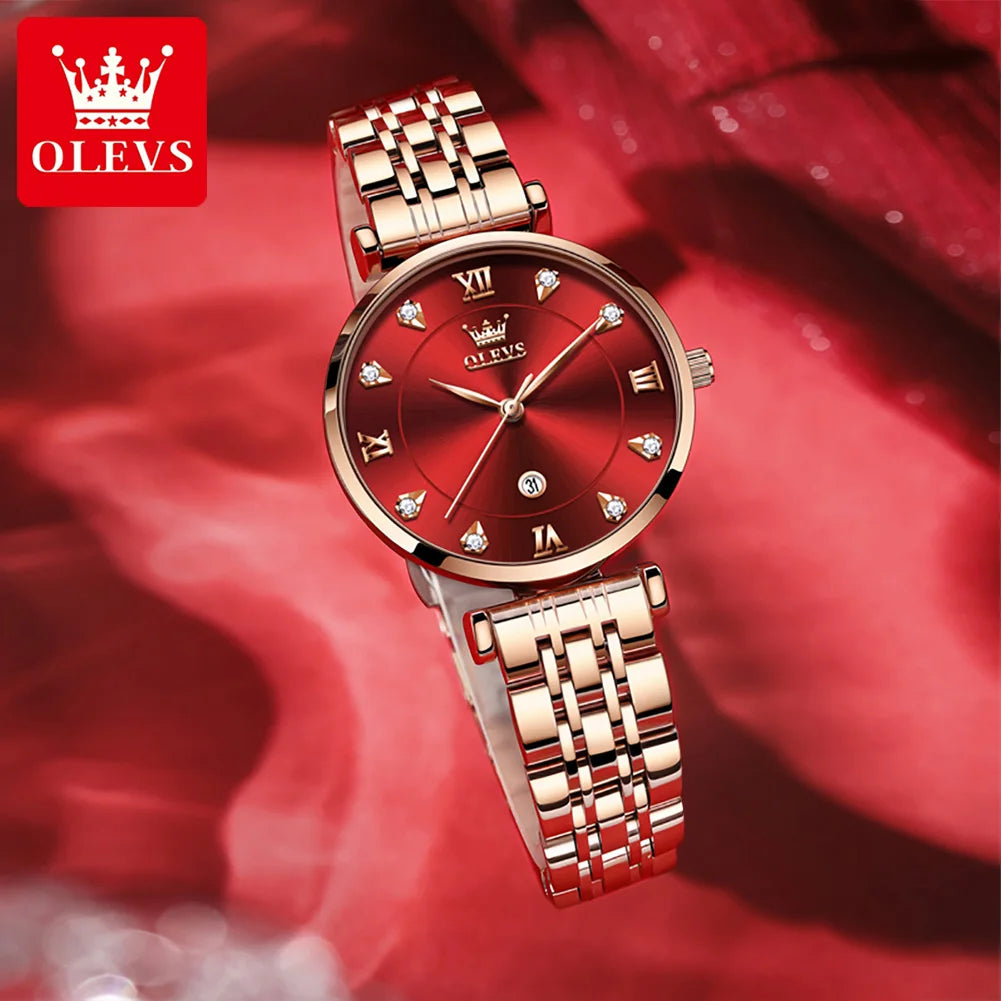 OLEVS Brand Ladies' Watch Quartz Watch Calendar Function Fashion 5866