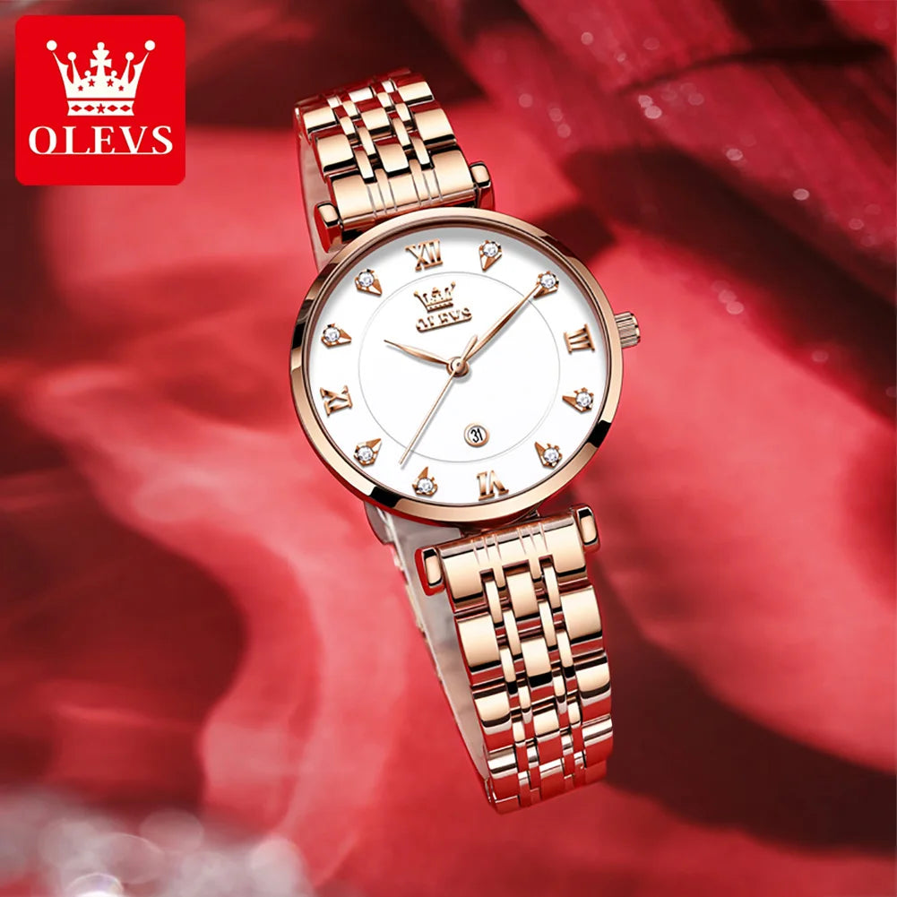 OLEVS Brand Ladies' Watch Quartz Watch Calendar Function Fashion 5866