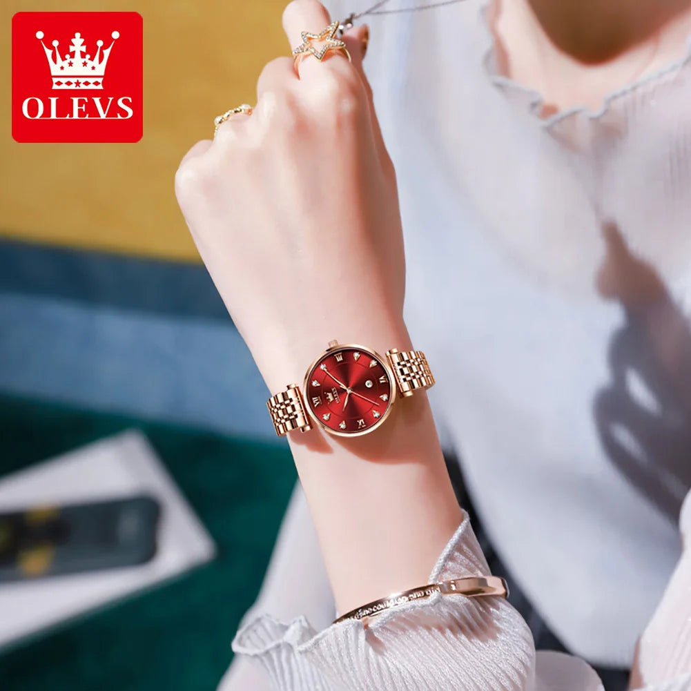 OLEVS Brand Ladies' Watch Quartz Watch Calendar Function Fashion 5866