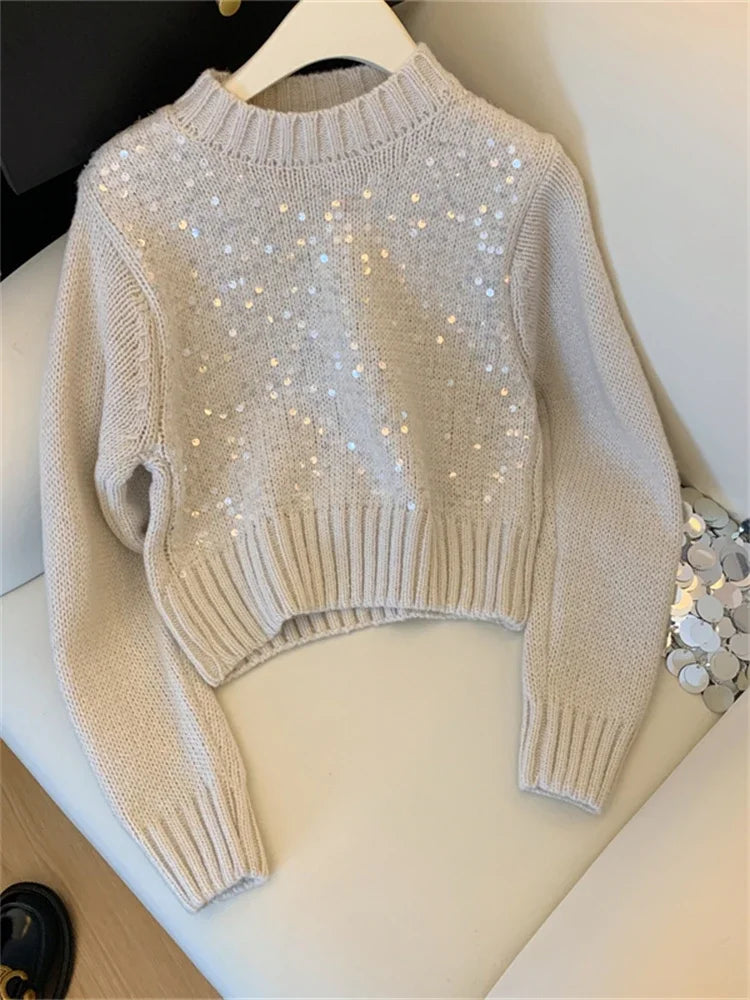 Women Sweater Womens Winter Sweaters Pullover Traf Female Knitting Overszie Long Sleeve Loose Knitted Outerwear Ropa De Mujer