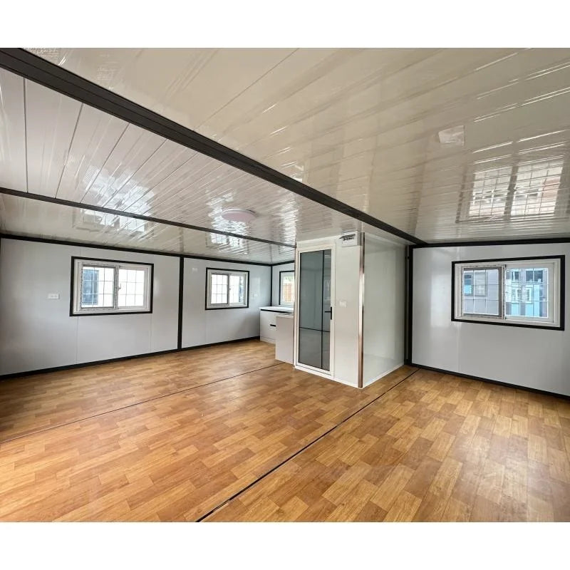 20-40 Foot Expandable Container House Prefabricated 40FT Modular Home with 3 Bedroom Plans